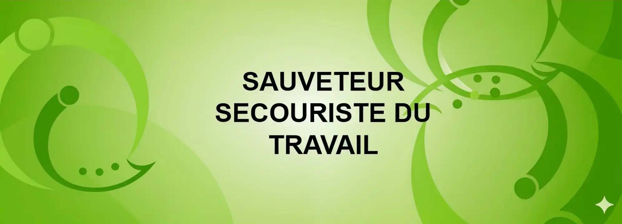 sauveteur secouriste du travail (sst)